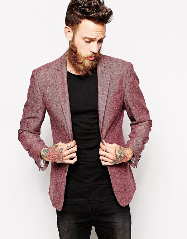 River Island Smart Textured Blazer – Alarms Unlimited